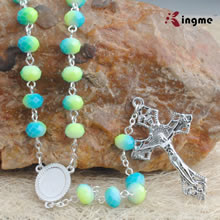Crystal beads rosary